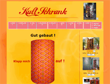 Tablet Screenshot of kultschrank.de